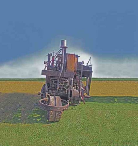 1917 Holt Combine Finds a Home in Iowa